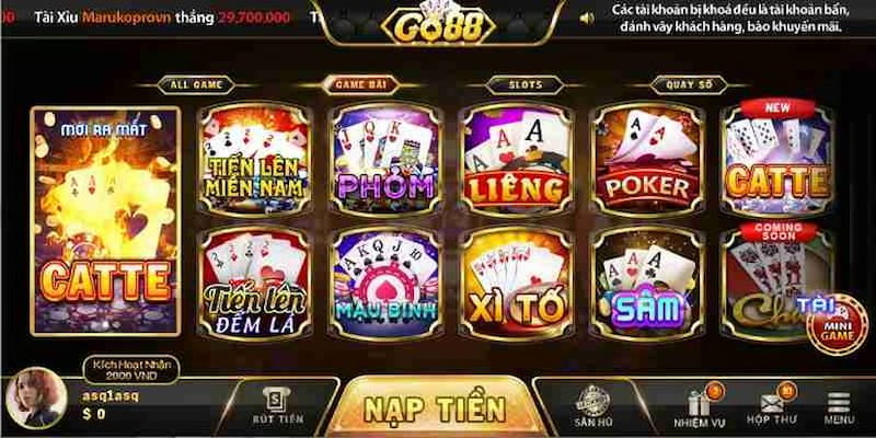 Casino GO88 Cách tham gia Casino GO88