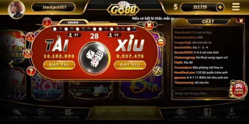 Game tài xỉu Tại sao nên chơi Game tài xỉu tại GO88?