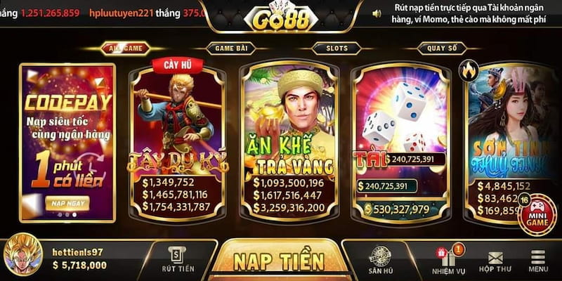 Tài xỉu online Tài xỉu online GO88 – Trò chơi hấp dẫn với cách chơi đơn giản